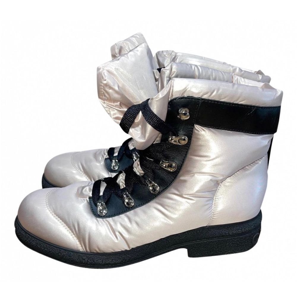 Chanel Nylon Boots 